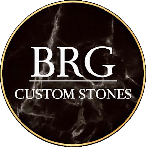 BRG custom stones logo